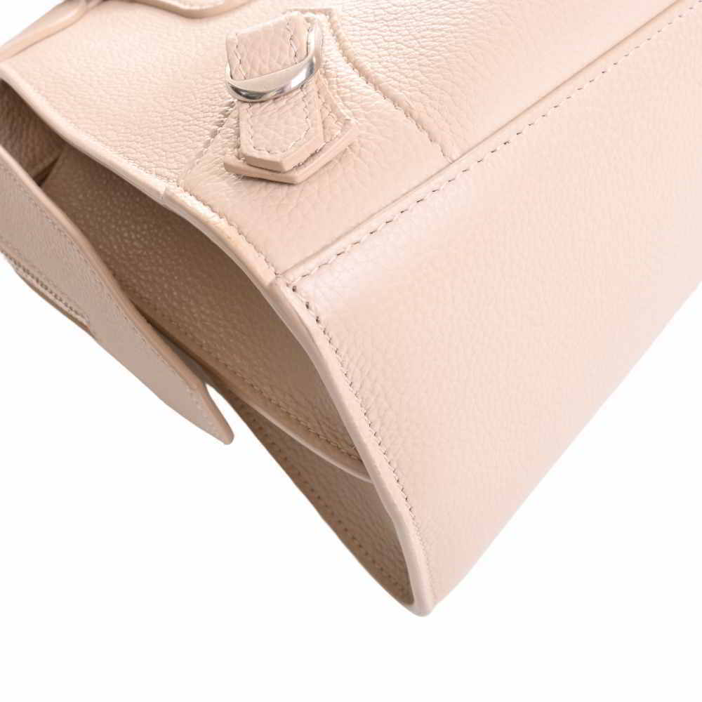 Balenciaga Leather Handbag Beige - Picture 3 of 6